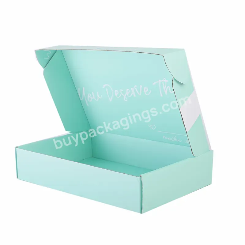 Customized Packaging Gift Blank Kraft Box Shoes Socks Clothing Mailer Boxes Bakery Storage Dessert Biscuit Paper Box