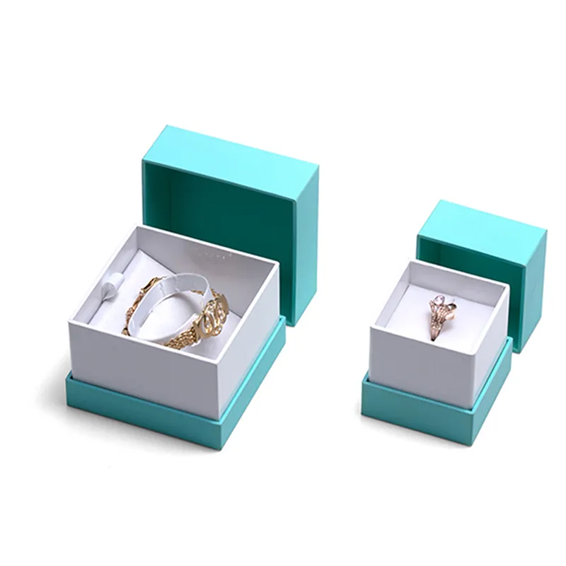 Customized Paper Cardboard Drawer Jewelry Packaging Box Gift Boxes Necklace Earring Ring Jewelry Box With Lid