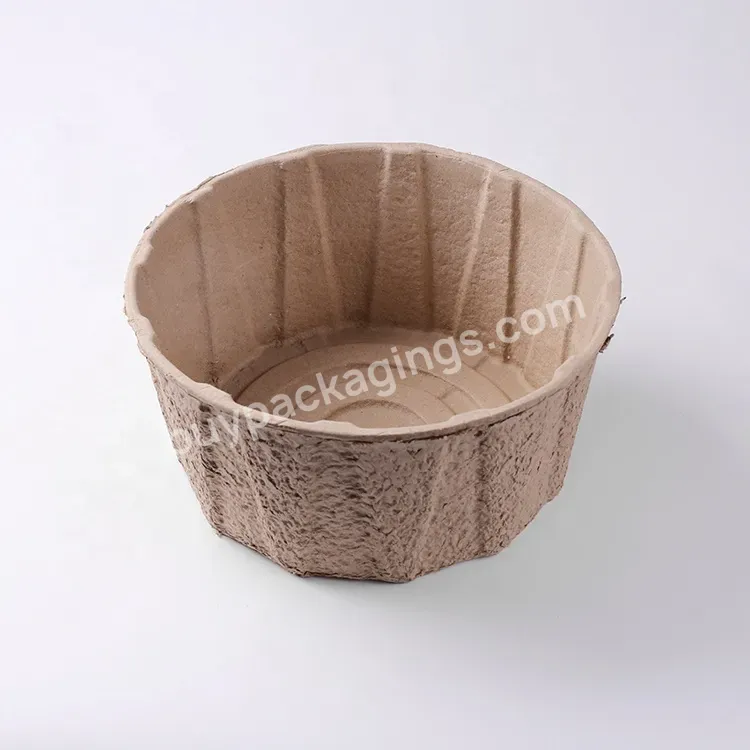 Customized Paper Pulp Inserts Molded Pulp Paper Packaging Tray Eco Friendly Recycled Paper Pulp Moulded Container