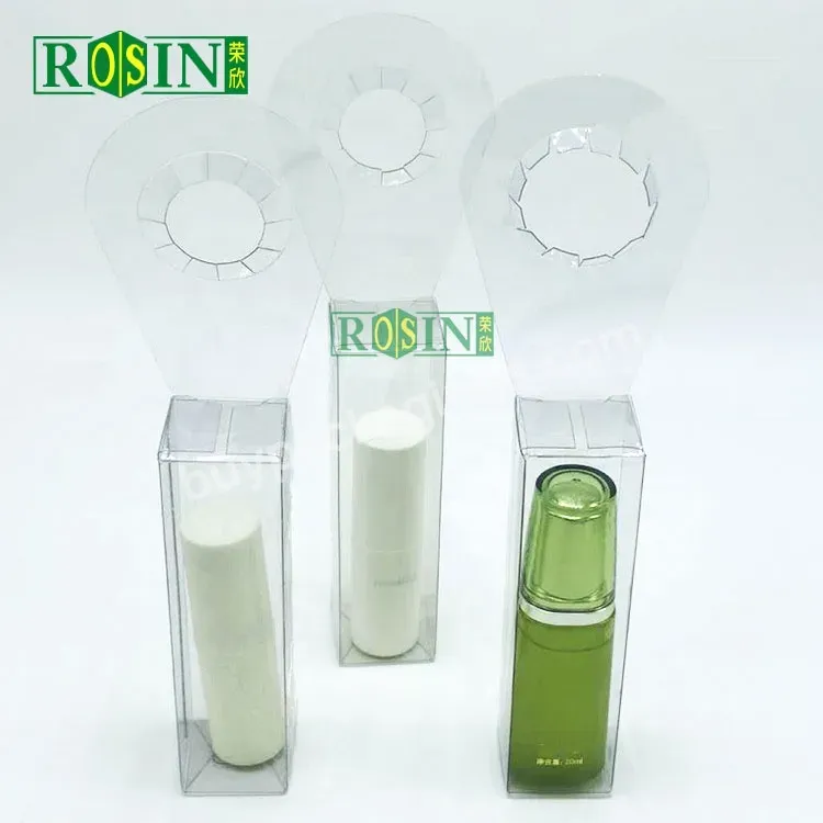 Customized Pet Pvc Clear Blister Plastic Chapstick Lip Balm Packaging