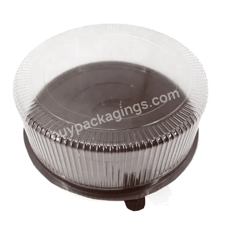 Customized Plastic Clear Dome Heavy Duty Cake Container For Cake Packaging For Halloween Wedding Party Cake Boxes