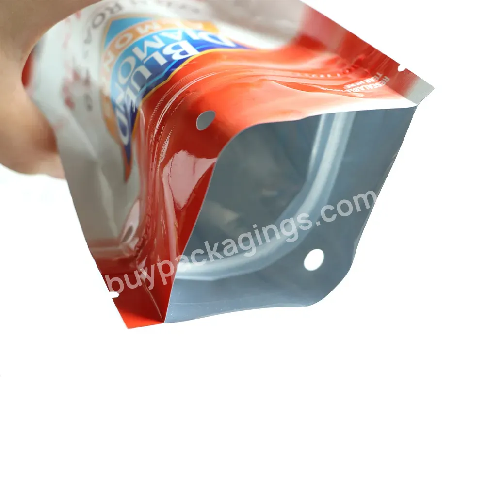 Customized Plastic Coffee Packaging Bag Stand Up Coffee Packaging Bags With Valve And Zipper