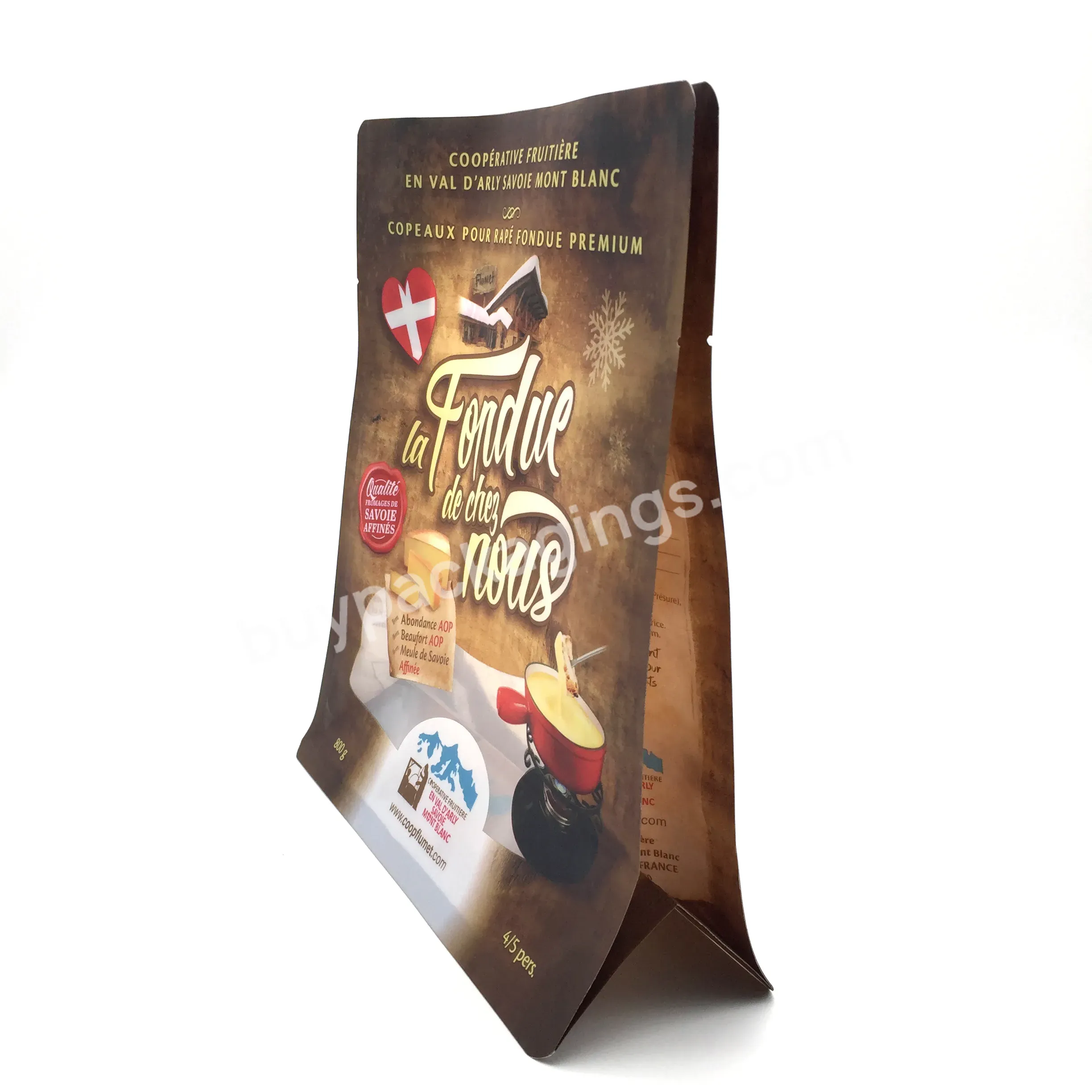 Customized Plastic Kraft Paper Pouch One Way Valve Roasted Flat Bottom Coffee Bean Bag Packaging - Buy Flat Bottom Coffee Bag Packaging,Kraft Paper Pouch,Coffee Bean Bag Packaging.