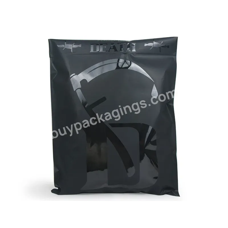 Customized Poly Mailing Uv Spot Shipping Bag Envelope Packaging Black Matte Shipping Mailer Poly Bags - Buy Custom Envelope Bolsas Para Envio Postal Bags Small Business Packing Supplies Poly Mailer 6x9 Green Polybags With Logo Print,Poly Mailing Mail