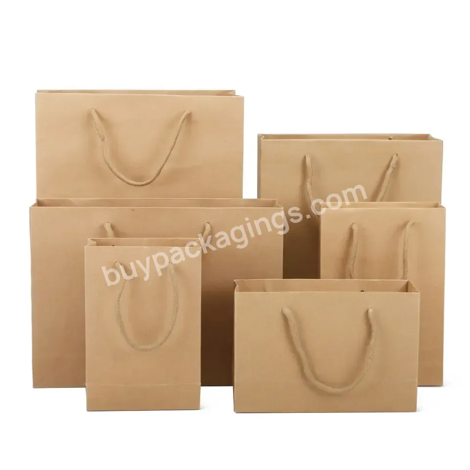 Customized Popular Fashion Recyclable Luxury Biodegradable Shopping Exquisite Gift Packaging Bag