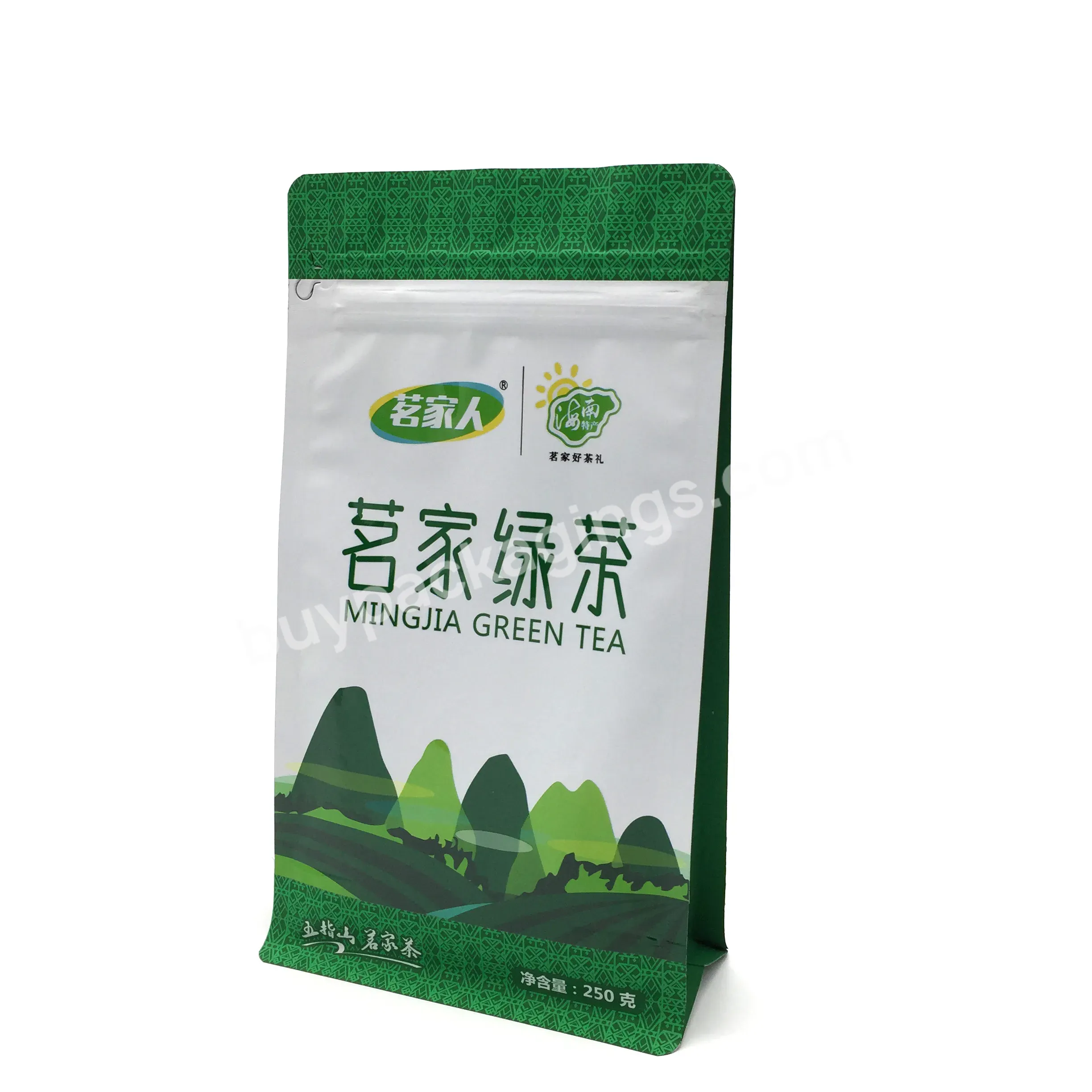 Customized Printed Zip Lock Stand Up Foil Bags Flat Bottom Pouch Zipper Snack Tea Protein Powder Bag - Buy Flat Bottom Pouch Zipper Bag,Zipper Snack Tea Protein Powder Bag,Flat Bottom Pouch Zipper Bag.