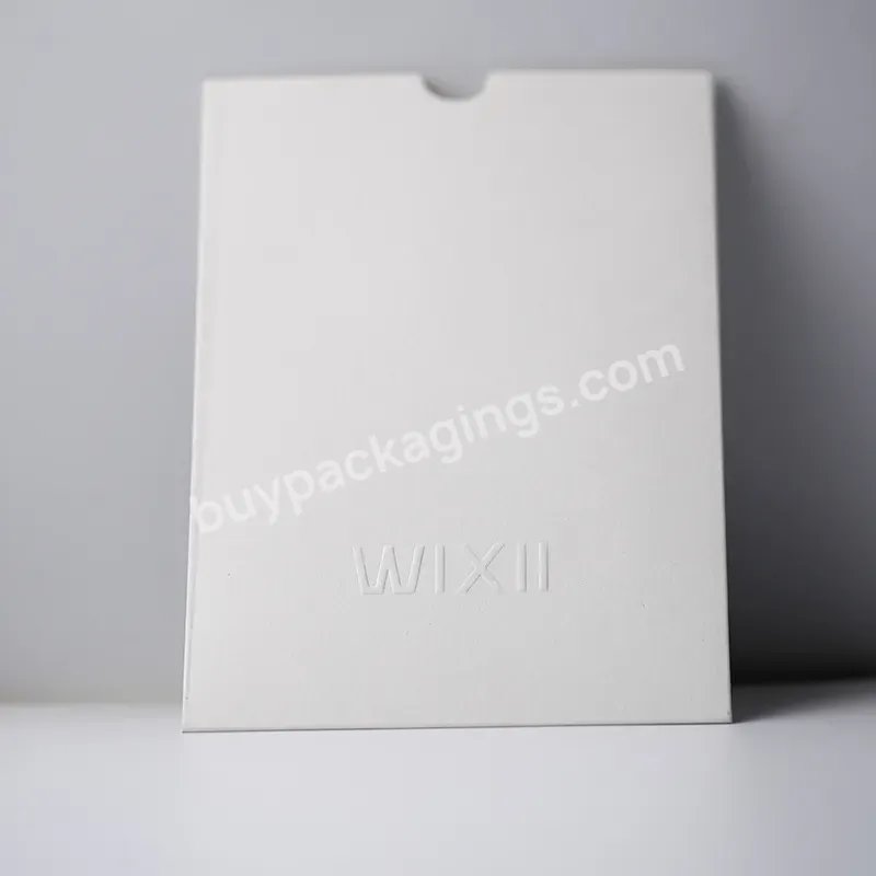 Customized Printing Business Paper Card Holders Hotel Key Card Paper Sleeve - Buy Paper Card Sleeves,Custom Paper Sleeves,Card Paper Envelope.