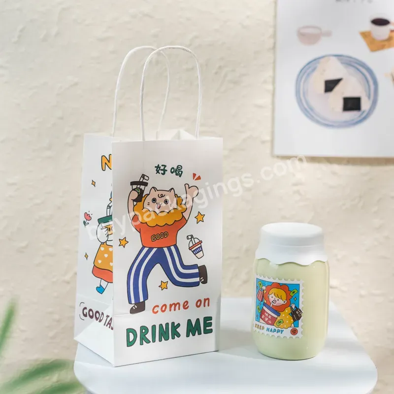 Customized Printing Fashionable Recycle Large Capacity Handle Eco Friendly Paper Shopping Bag