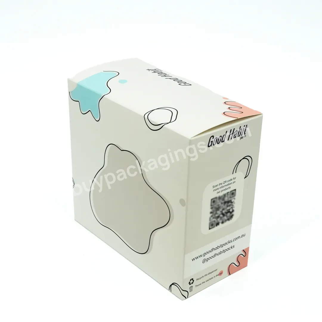Customized Printing Food Grade Recyclable Fast Food Paper Gable Kids Happy Meal Packaging Box