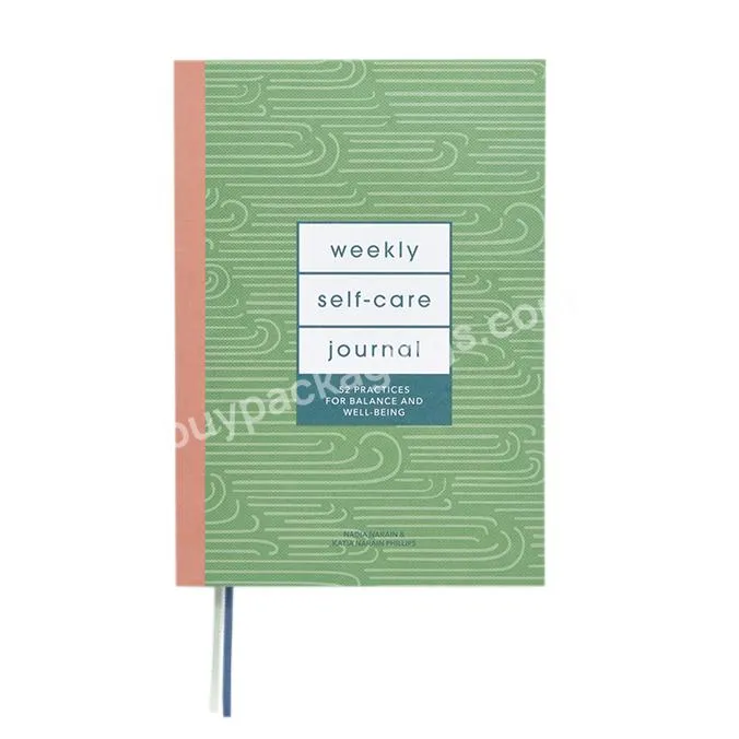 Customized Printing Hardcover Private Label Self Care Love Journal Planner