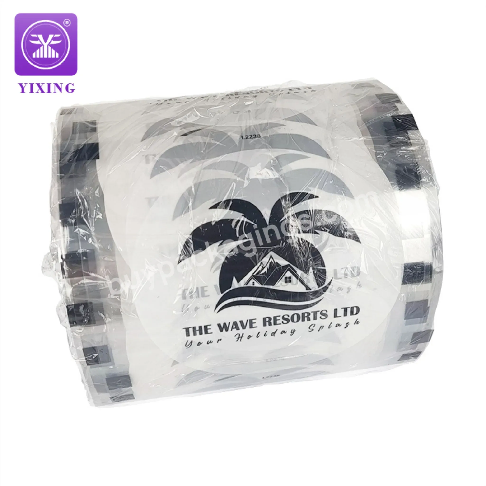 Customized Printing Heat-sealed Easy Peel Off Pet+pp Lidding Cover Packaging Plastic Cup Film