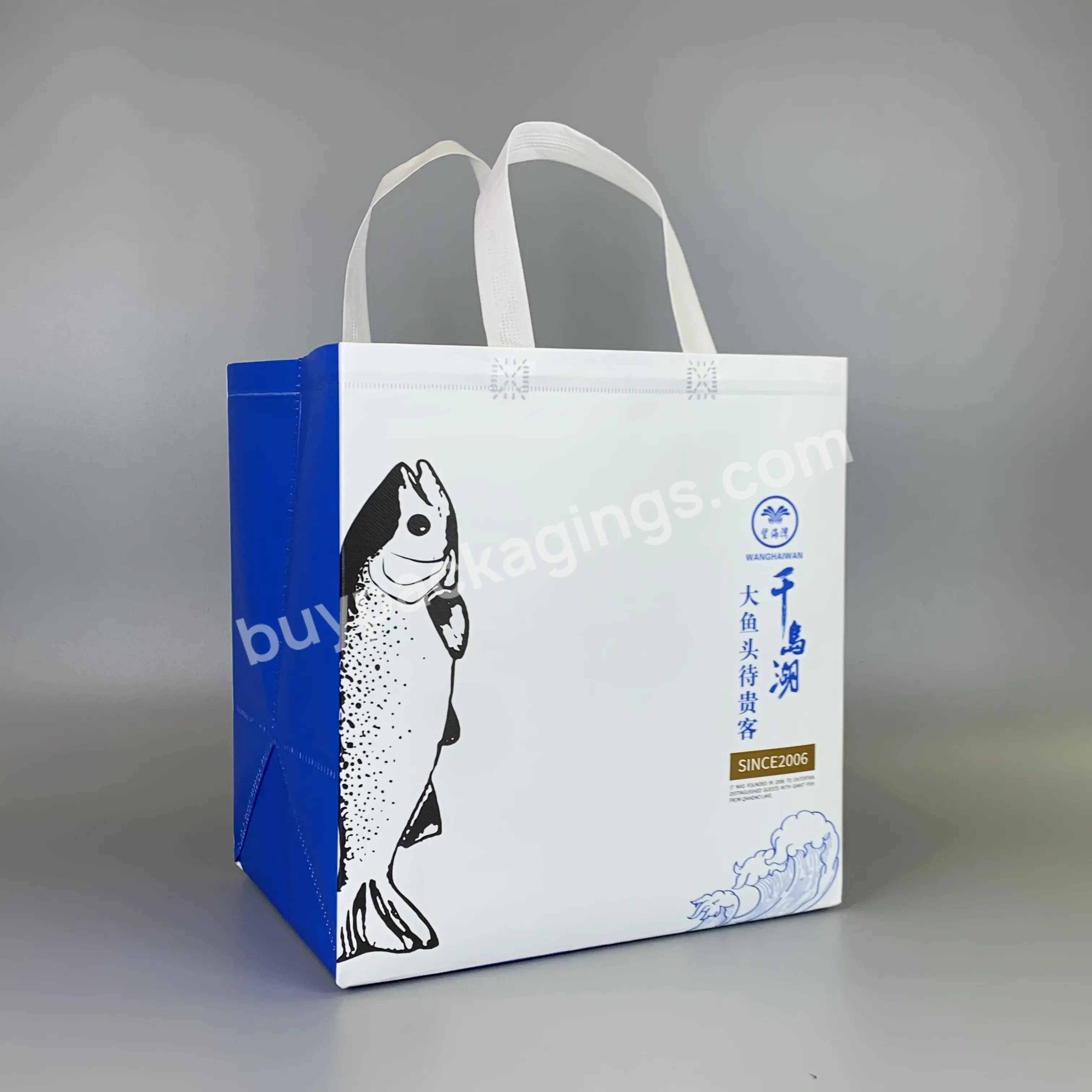 Customized Printing High Quality Colorful Recycle Thermal Insulation Handle Non Wovencooler Bag With Print For Packaging - Buy Handle Non Woven Bag,Non Woven Bag,Customized Non Woven Bag.