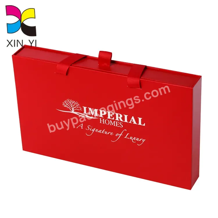 Customized Printing Logo Rigid Cardboard Drawer Slide Packaging Paper Boxes