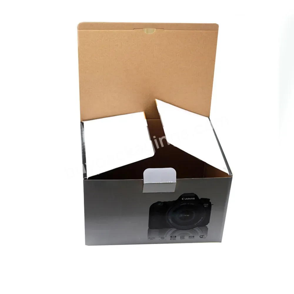 Customized Printing Outdoor Camera Paper Boxes Wireless Video Corrugated Box Home Security Camera Packaging Paper Box