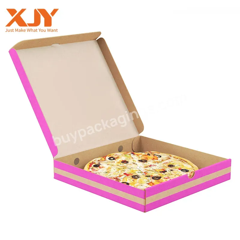 Customized Printing Size Cheap Corrugated Pizza Boxes Pizza Packing Box