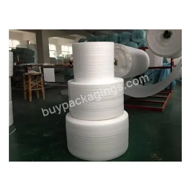 Customized Protective Film Packing Rectangle Long Roller High Density Polyurethane Panels Epe Foam Roll