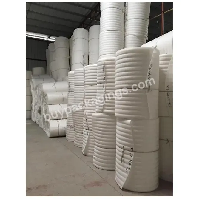 Customized Protective Film Packing Rectangle Long Roller High Density Polyurethane Panels Epe Foam Roll