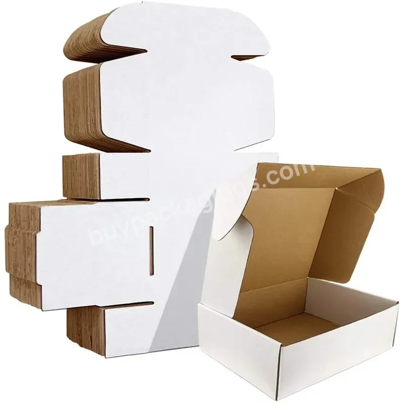 Customized Recycled Matte Printing Corrugated Cardboard Carton Mailer Shipping Mailing Box