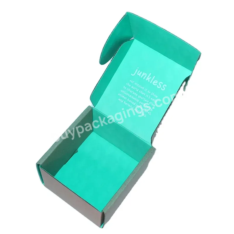 Customized Recycled Paper Corrugated Mailer Boxes Packaging For Underwear Clothing Shoes Packing Box