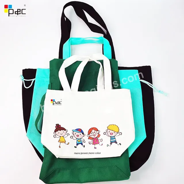 Customized Reusable Tote Shopping Bag Recycled Eco Cotton Bag With Logo