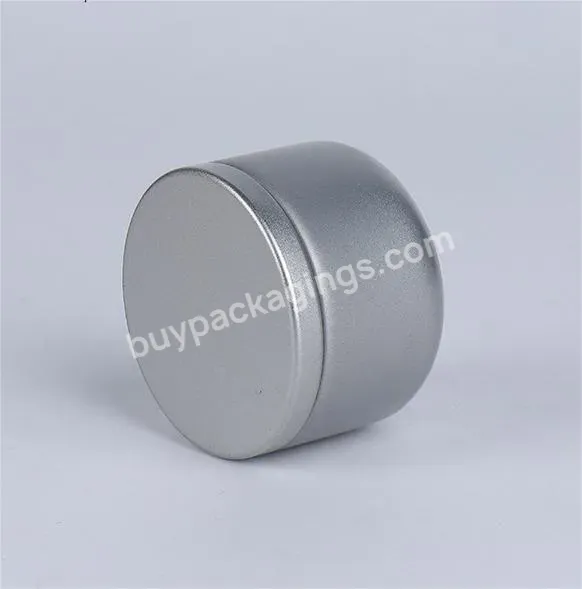 Customized Round Mini Tin Boxes For Tea Or Coffee Printed Tin Can Packing Empty Metal Tea Can