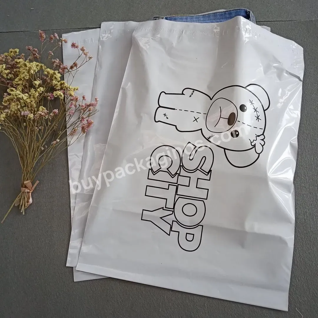 Customized Self Adhesive Recycled Poly Mailers Eco Friendly Packaging Envelopes Mailing Bags For Shipping