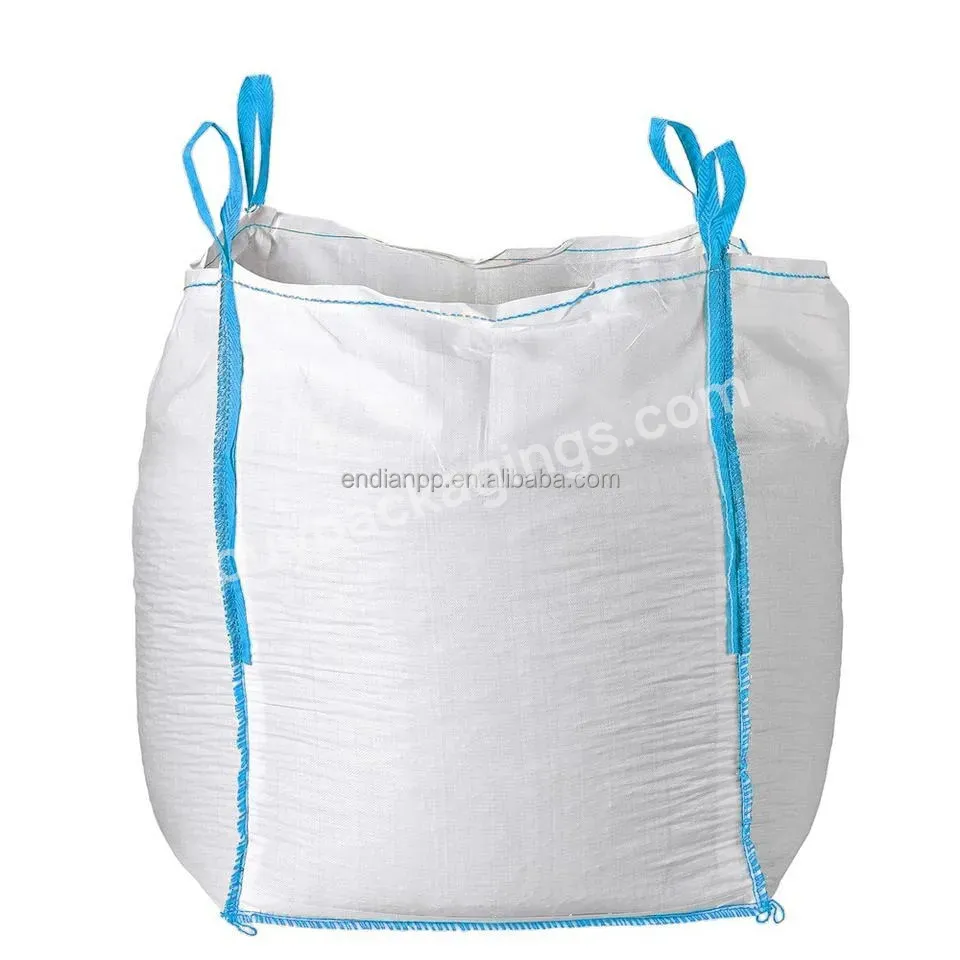 Customized Size Pp Woven Super Sack Duffle Top Fibc One Ton Bag Big Jumbo Bag