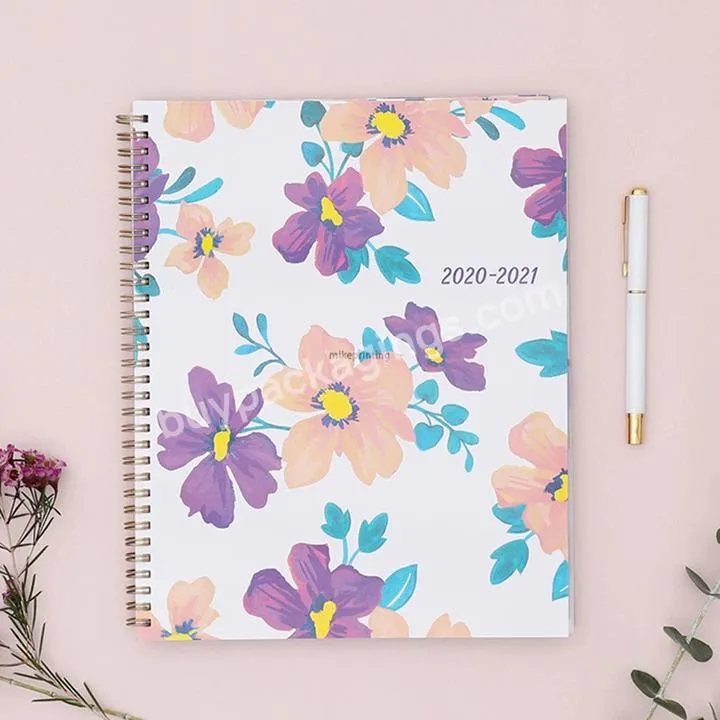 Customized Soft Cover Notebook Diary Planner Cheap A5 Spiral Notebook