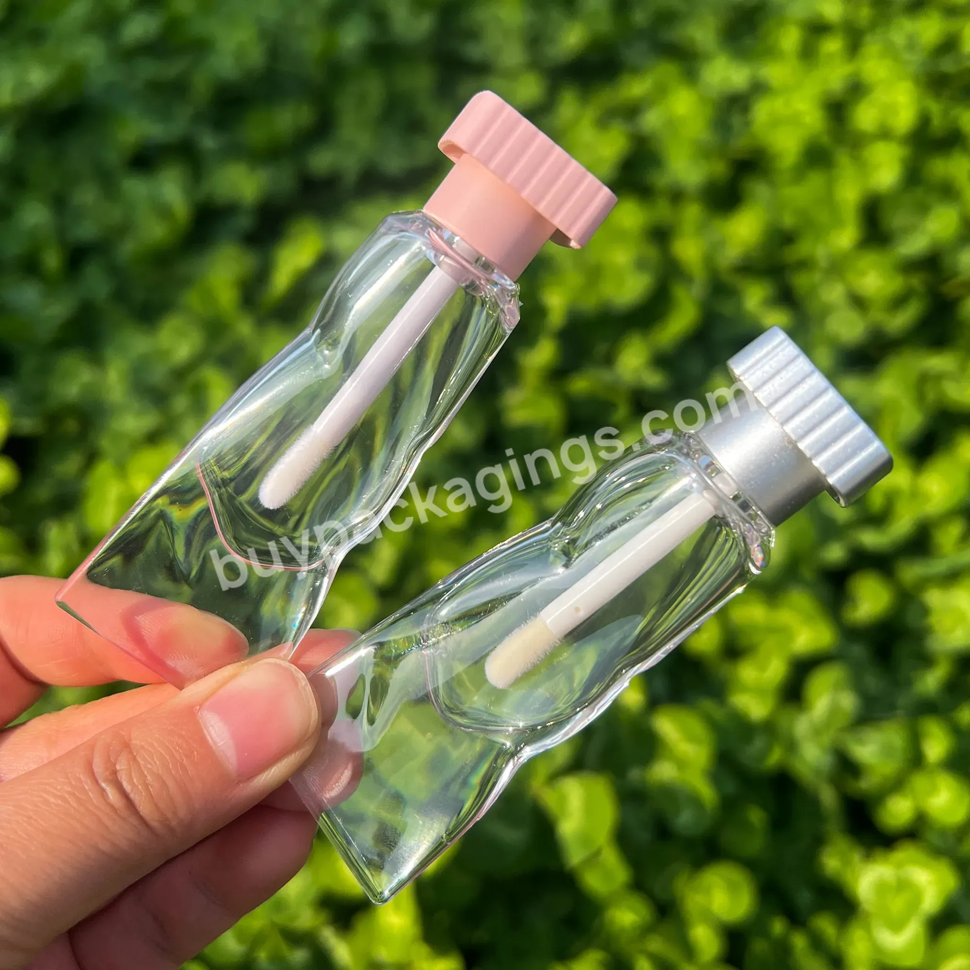 Customized Special Shape Empty Lip Gloss Tube Lip Gloss Container Factory Wholesale High Quality