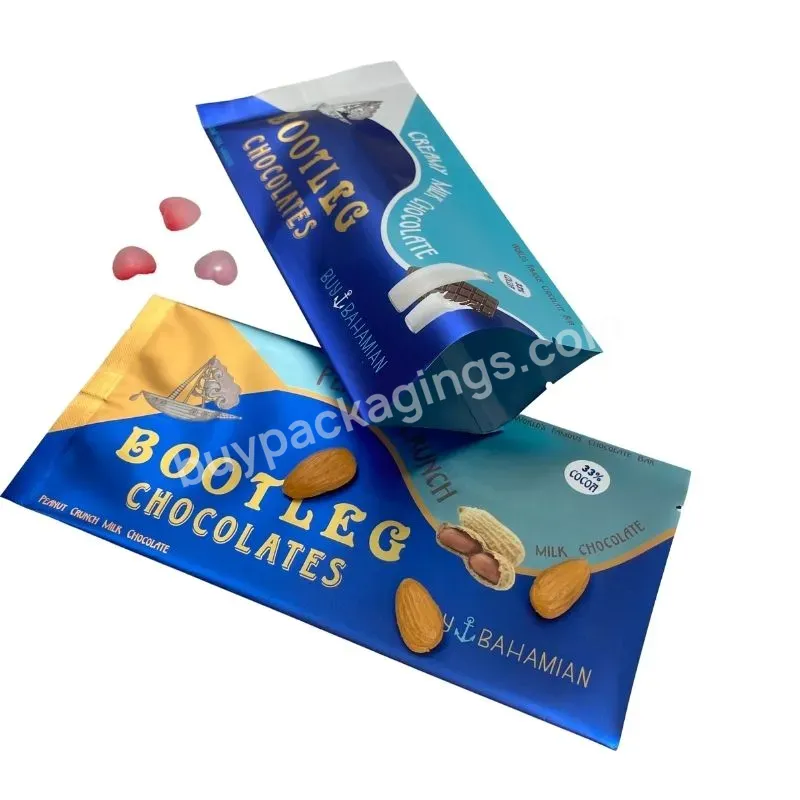 Customized Three Side Seal Back Seal Bag Packaging Frozen Disposable Plastic Bag For Ice Cream Popsicle Edible Bags