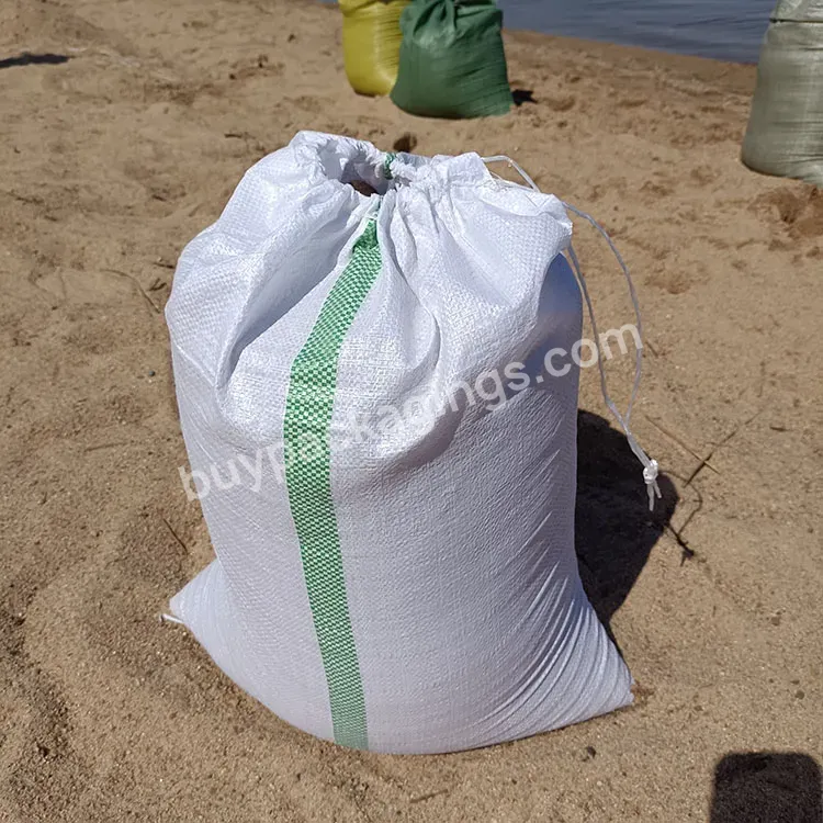 Customized Used Flour Sacks Sale 25kg Pp Woven Flour Wheat Bag