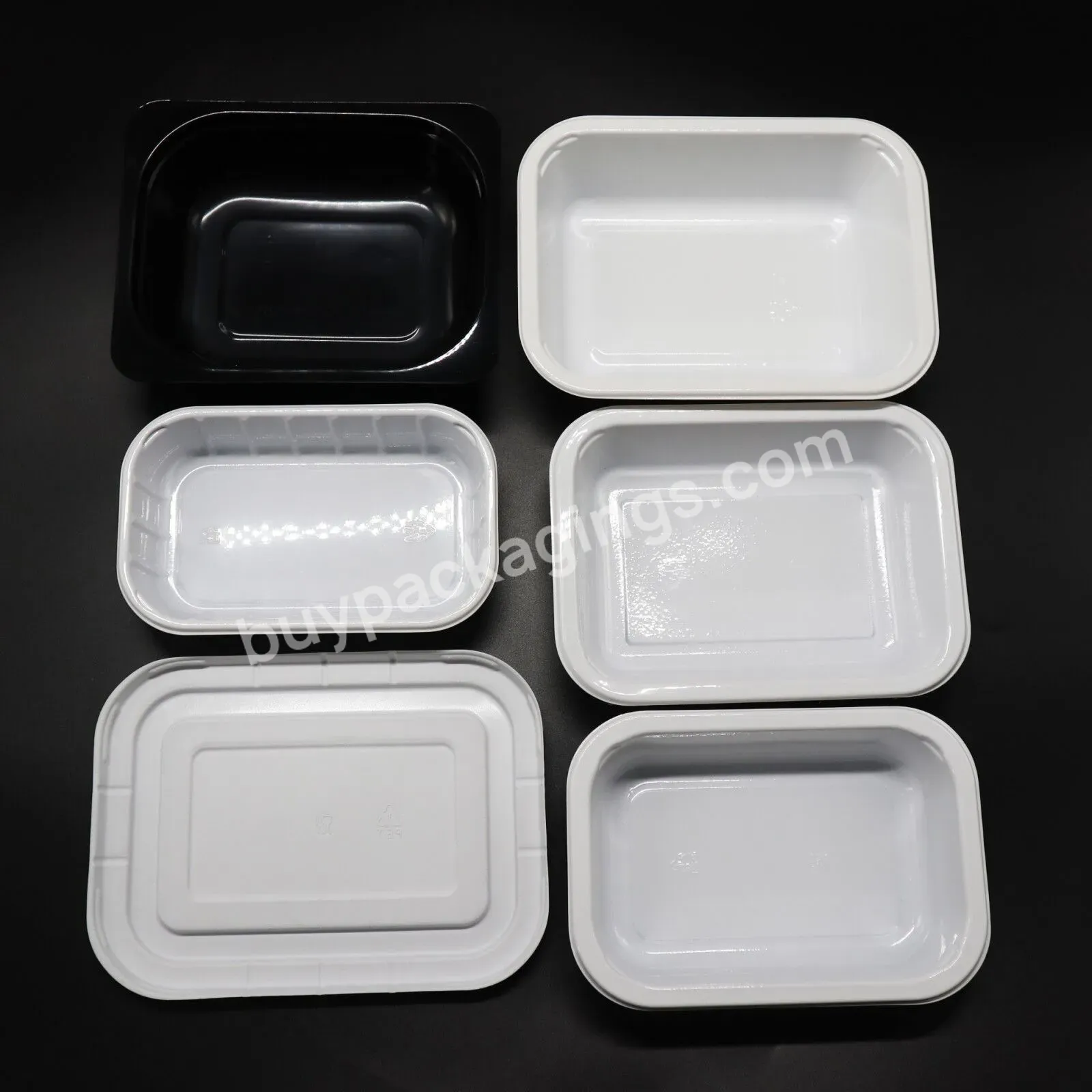 Customized Vacuum Blister Food Grade Pp Pet Pp Plastic Fresh Meat Packaging Display Tray For Food Packing