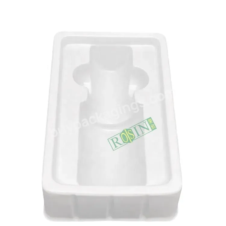 Customized White Plastic Cosmetic Container Inner Tray For Wineglass