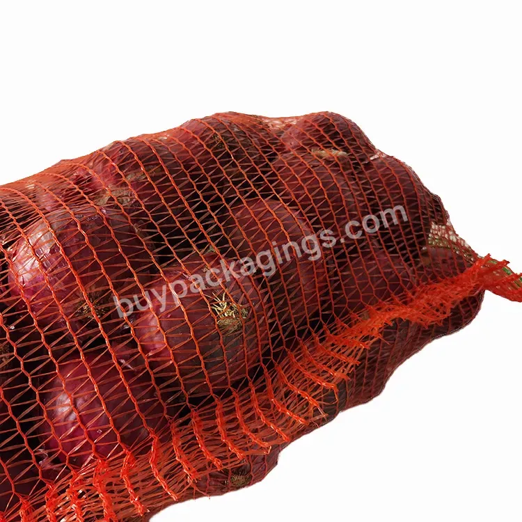 Customized Wholesale China Factory 30kg Vegetable Orange Bag Net