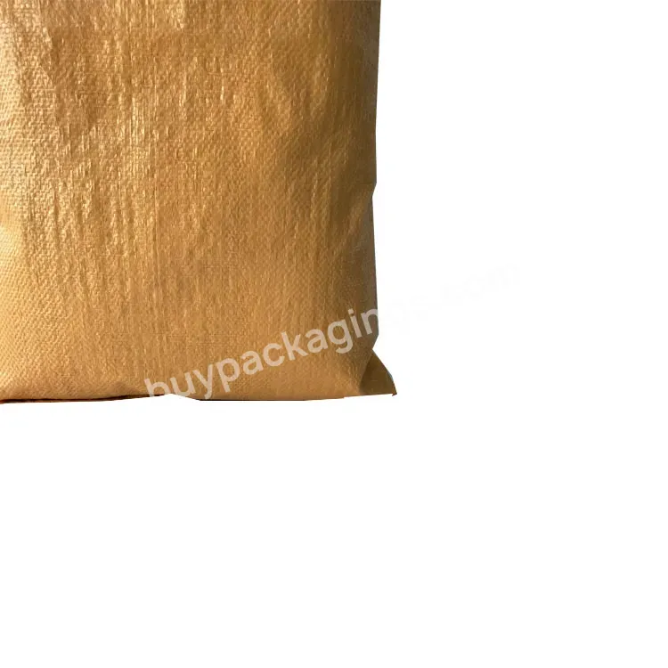 Customized Wholesale Recycle Pp Woven Sack Bags 50 Kg Wheat Flour Sack Packing Bags For Sale