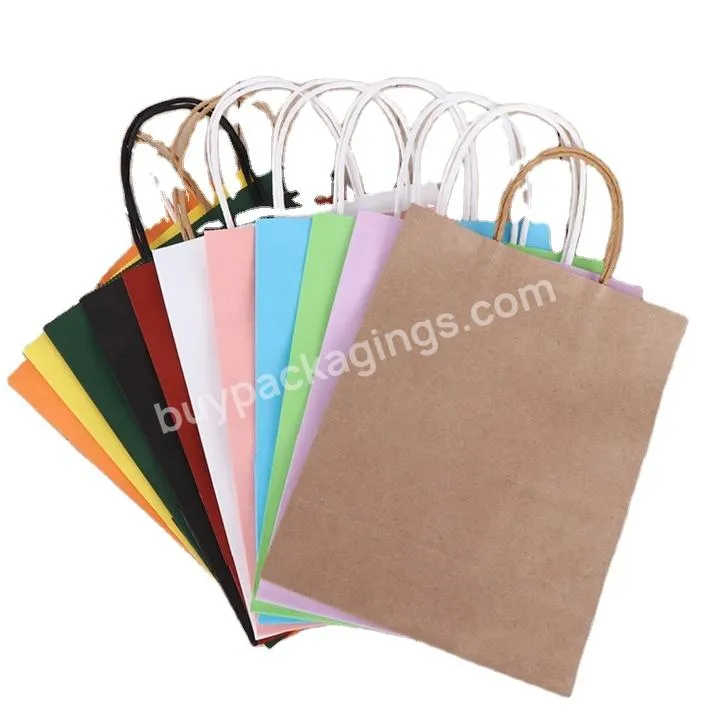Customizes Fantastic Shopping Lebensmittelgescheaft Exquisite Kraft Paper Bag for Haushaltsprodukte