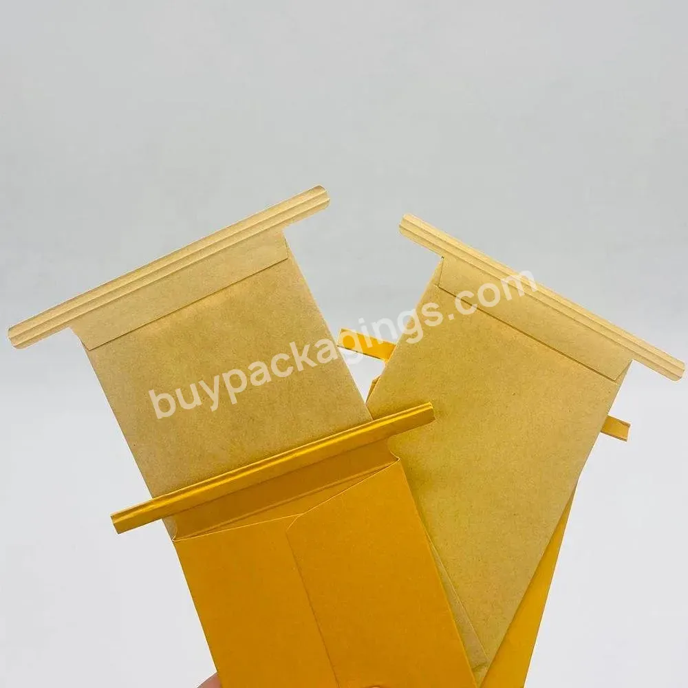 Customprinting Golden Kraft Paper Western Style Sealing Envelopes With Tin Tie Closure - Buy Kraft Paper Envelope,Kraft Sealing Envelopes,Kraft Envelopes With Closure.