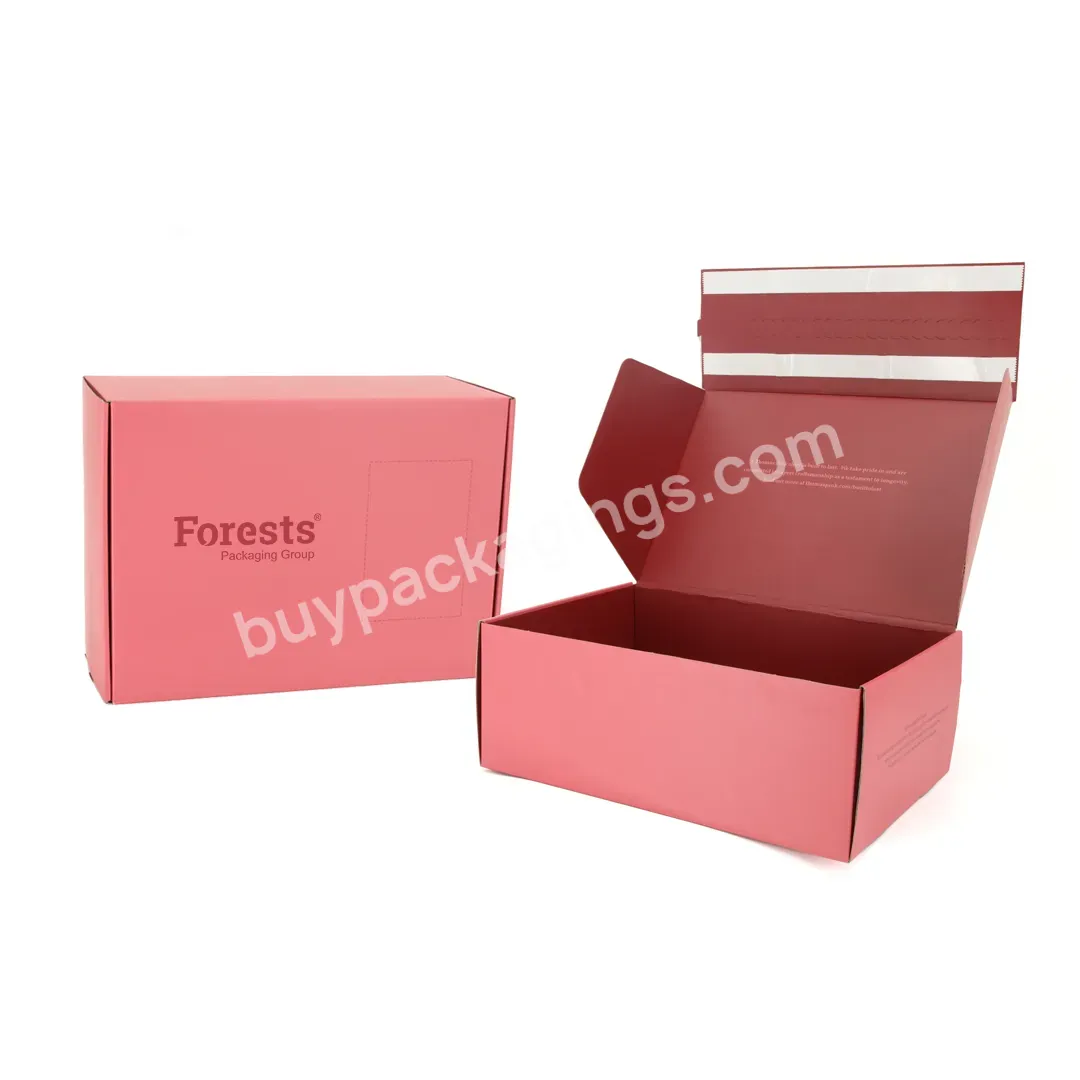 Customs Logo Printing Corrugated Packaging Paper Box