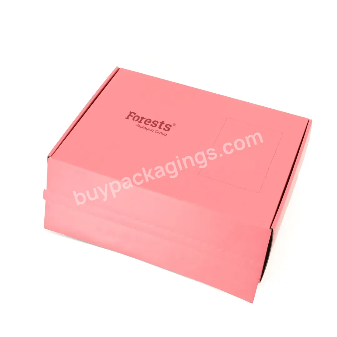 Customs Logo Printing Corrugated Packaging Paper Box