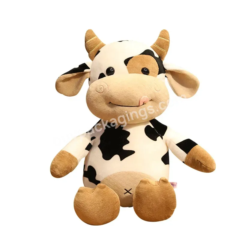 Cute Cow Doll New Plush Toy Hobbit Spotted Cow Gift Doll Animal Doll Flower Decoration - Buy Cow Dolls,Plush Toy,Animal Plush Toys.