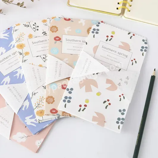 Cute Creative Korean Style Personal Design Printing Kraft Paper Letter Envelope Set
