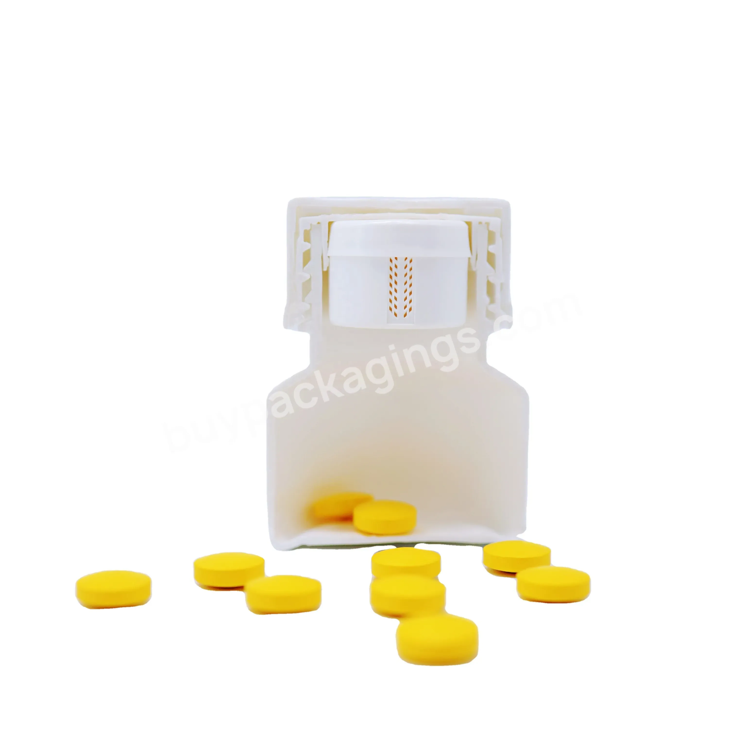 Cute Pill Box Medicine Metered Bottle Screw Top Dietary Bottle Pill With Pill Container