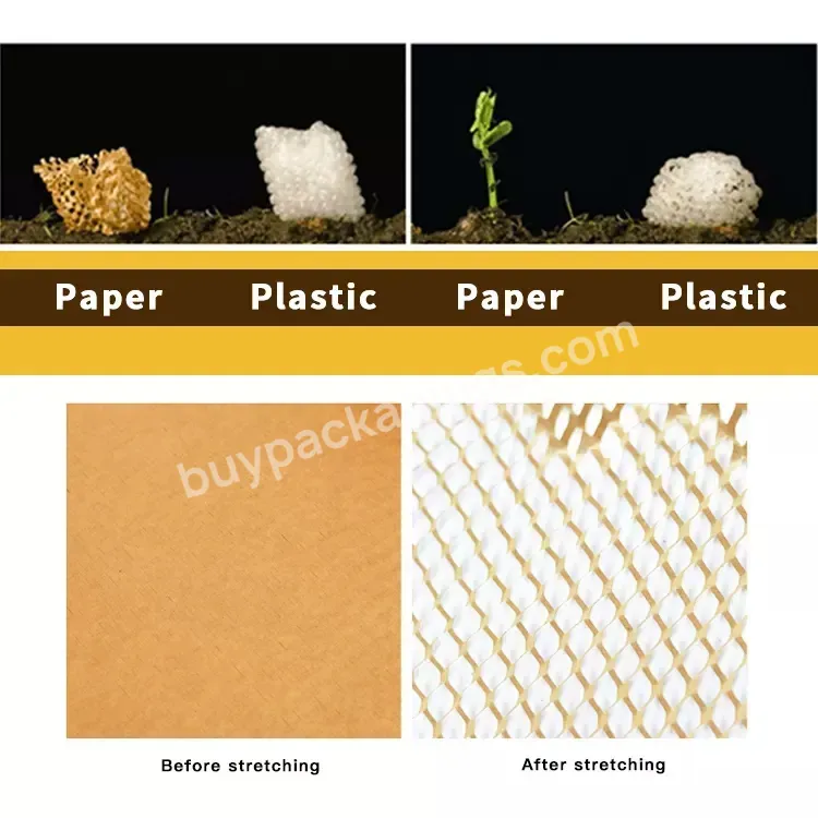 Cxbz Paper Black Kraft Packing Wrap Wrapper Wrapping Competitive Price Biodegradable Roll Eco Friendly Packaging Honeycomb