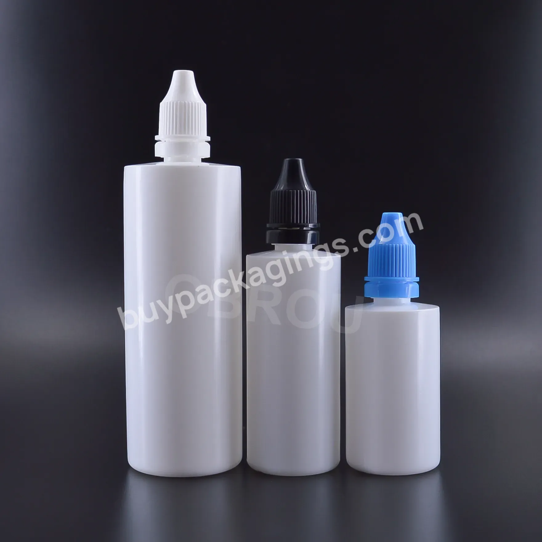 Cylinder Round Flat Shoulder Pe White Plastic Bottle All Sizes 5ml 10ml 15ml 20ml 30ml 50ml 60ml 100ml Squeeze Oil Ink Bottle - Buy Plastic Bottle,White Bottle,Squeeze Bottle.