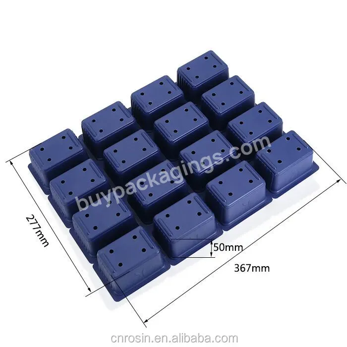 Dark Blue Ps Cheap Plastic Nursery Pot Small-scale Transplanting Sprouting Germinating Tray - Buy Sprouting Tray,Transplanting Tray,Plant Germination Trays.