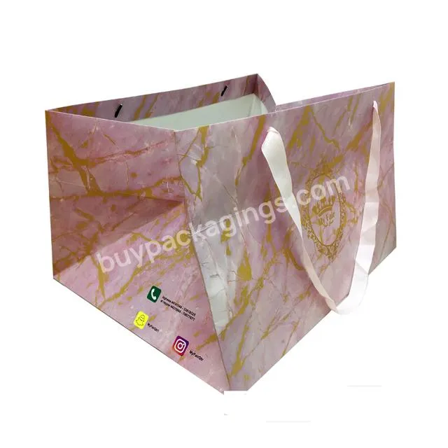 decor drawstring design brand gift bag folded party gifts bags forkids