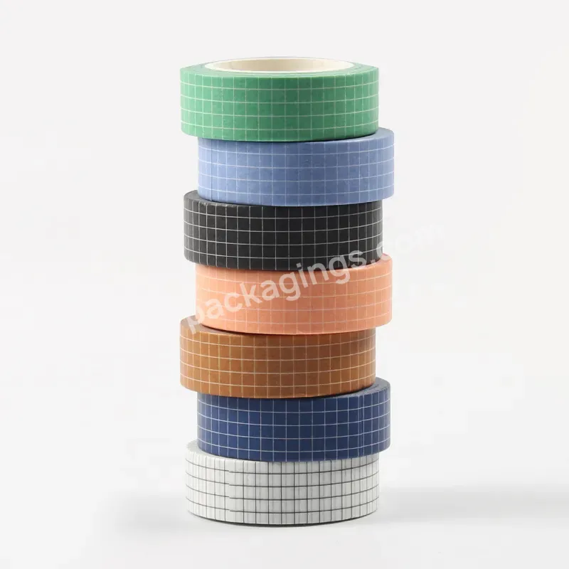 Decorative Glitzer Masking Die Cut Washi Tape Custom Printing Logo For Crafts Beautify Journals Planners Books