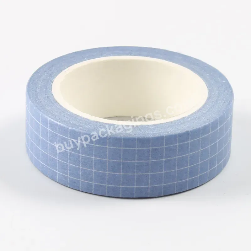 Decorative Glitzer Masking Die Cut Washi Tape Custom Printing Logo For Crafts Beautify Journals Planners Books