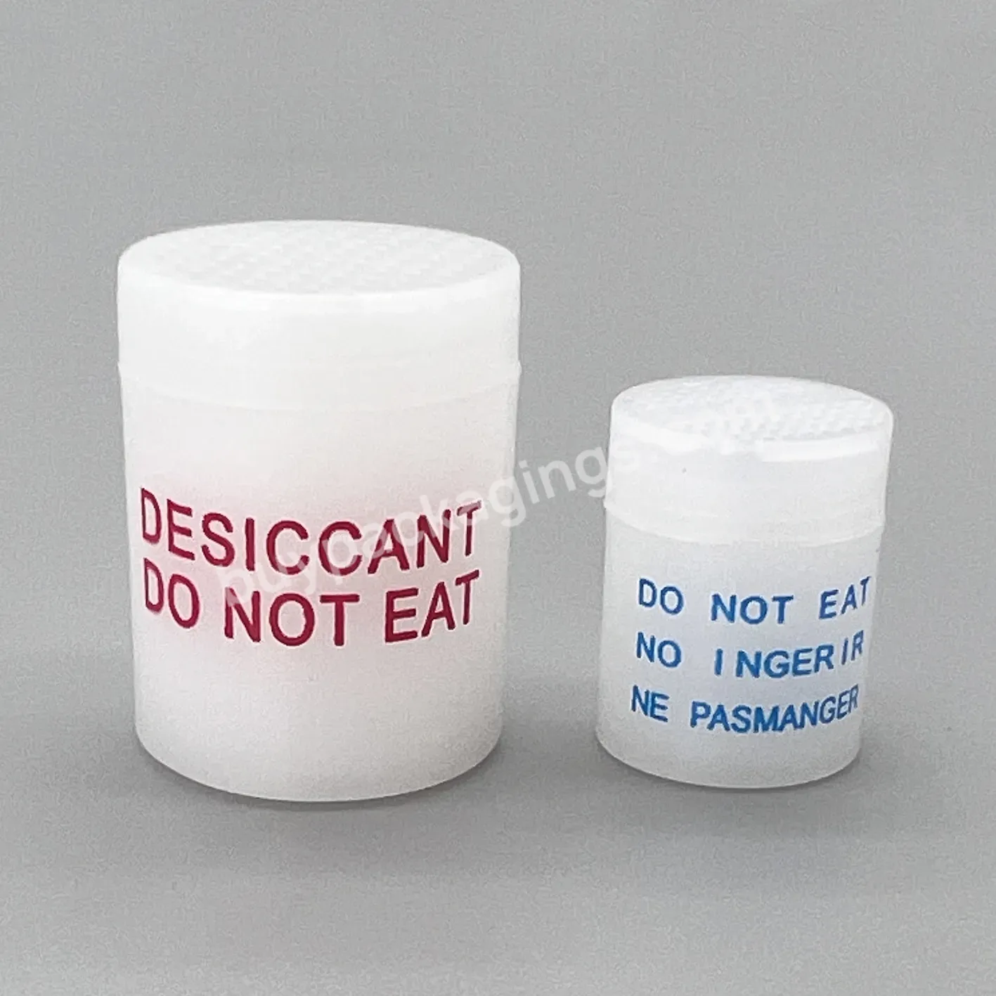 Desiccant Canister With Holes Custom Silica Gel Cylinder Silica Gel Desiccant Capsules Drying Silica Gel