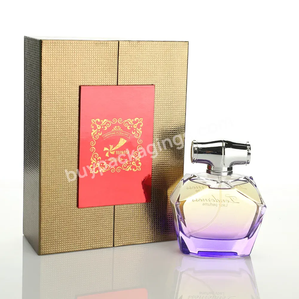 Design Custom Logo Magic Color Perfume Sprayer Pump Glass Bottles Large Luxury Perfume Bottles With Box Packaging